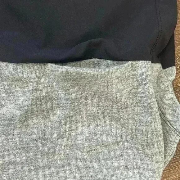 Lole Black/Gray Sporty Style Dress with front pocket and elastic waist. Stretchy - Picture 7 of 11